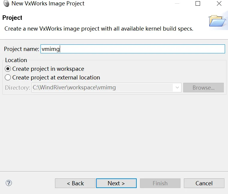 Deploy VxWorks on VMWare