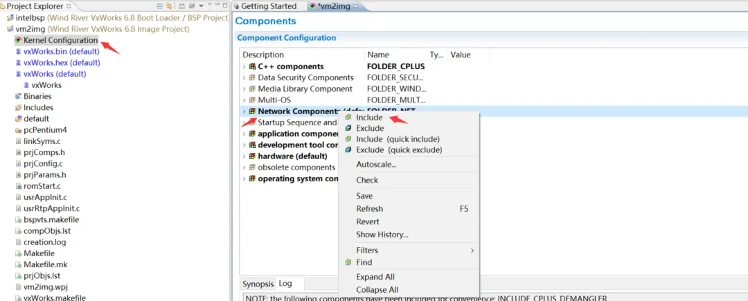 Deploy VxWorks on VMWare